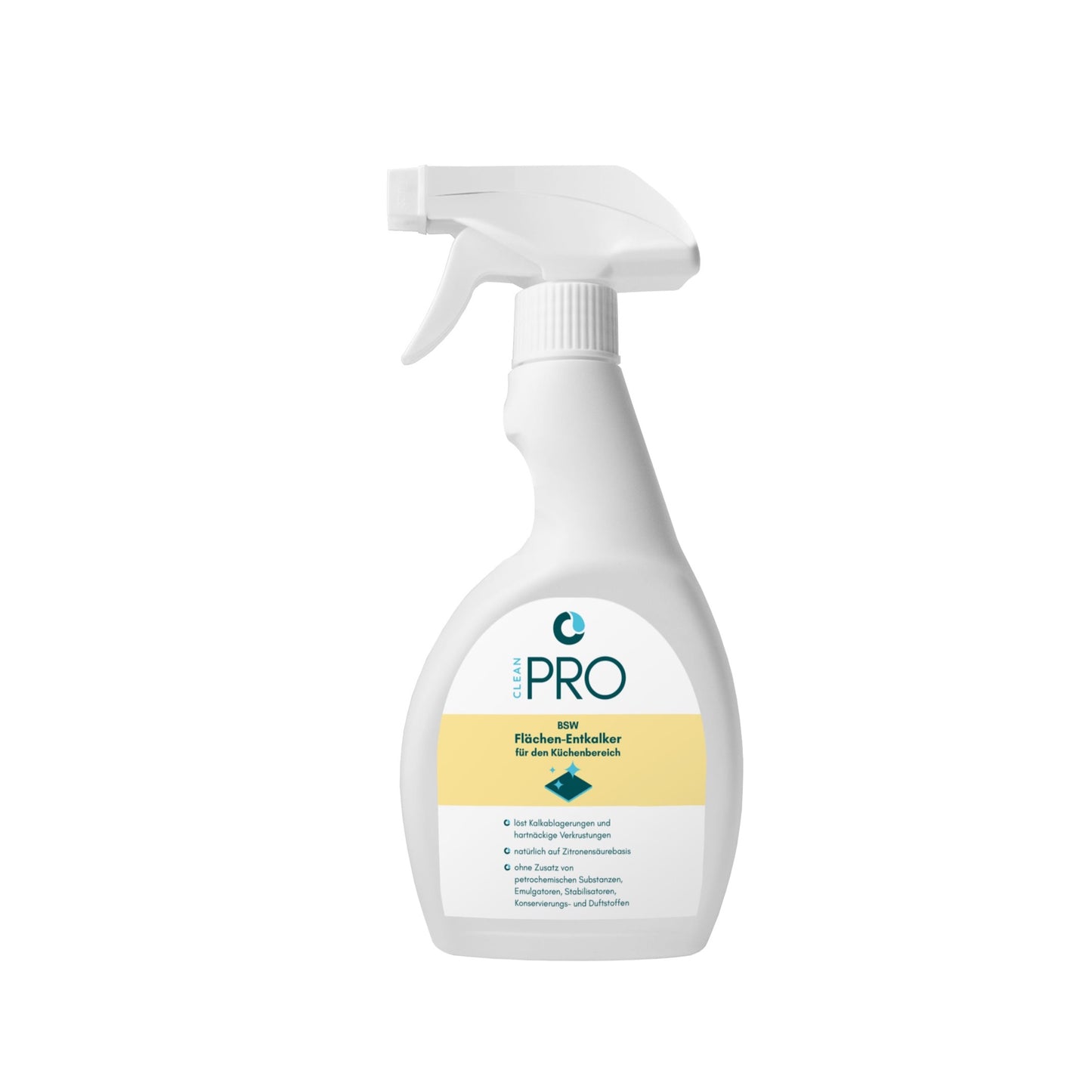 CleanPRO Flächenentkalker Küche 6 x 500 ml